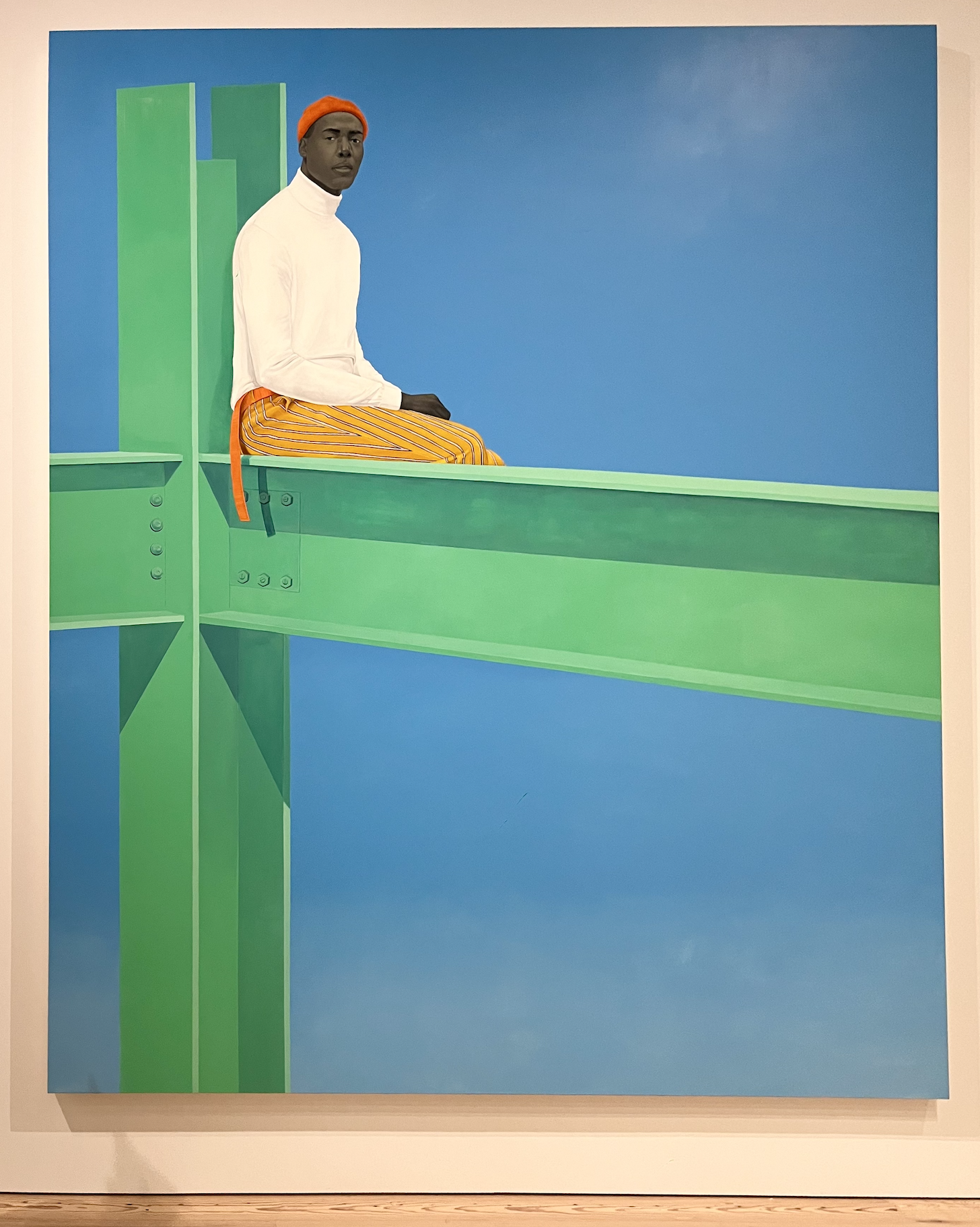 Amy Sherald paintings at the Whitney NYC